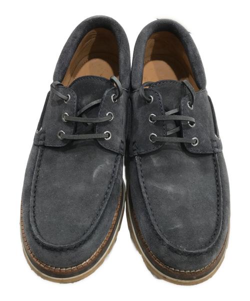 LOUIS VUITTON（ルイ ヴィトン）LOUIS VUITTON (ルイ ヴィトン) スウェードデッキシューズ ブラウン サイズ:9の古着・服飾アイテム