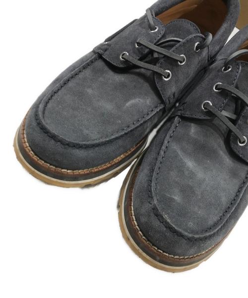 LOUIS VUITTON（ルイ ヴィトン）LOUIS VUITTON (ルイ ヴィトン) スウェードデッキシューズ ブラウン サイズ:9の古着・服飾アイテム