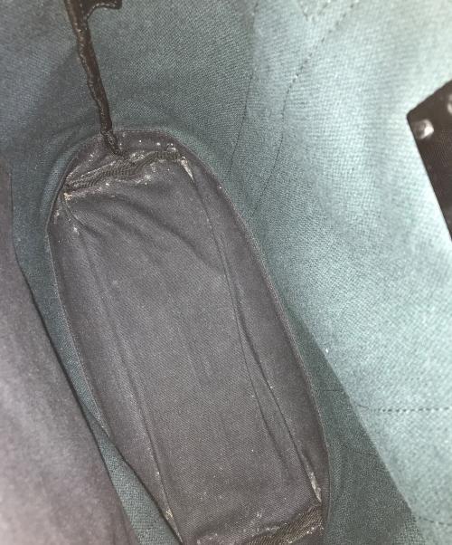 Salvatore Ferragamo（サルヴァトーレ フェラガモ）Salvatore Ferragamo (サルヴァトーレ フェラガモ) ガンチーニモノグラムPVCトートバッグ グレーの古着・服飾アイテム