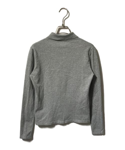 Plage（プラージュ）Plage (プラージュ) Collar Knit カーディガン/ニットポロカーディガン グレー サイズ:Freeの古着・服飾アイテム