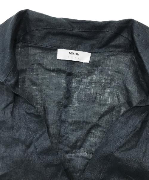 MIKOH（ミコー）MIKOH (ミコー) Evie TOP/スキッパーシャツ ネイビー サイズ:Ｆの古着・服飾アイテム