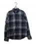 Supreme（シュプリーム）の古着「Shadow Plaid Flannel シャツ」｜グレー×ブラック