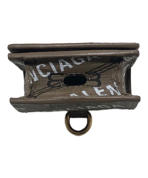 BALENCIAGA（バレンシアガ）BALENCIAGA (バレンシアガ) AirPods 3 ショルダーケース（エアーポッズ３　ショルダーケース） ブラウンの古着・服飾アイテム