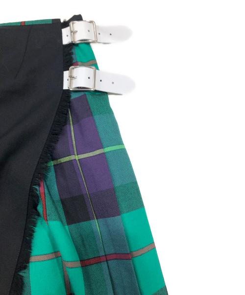 O'NEIL OF DUBLIN（オニールオブダブリン）O'NEIL OF DUBLIN (オニールオブダブリン) UNITED ARROWS (ユナイテッドアローズ) 別注マキシラップスカート グレー サイズ:38の古着・服飾アイテム