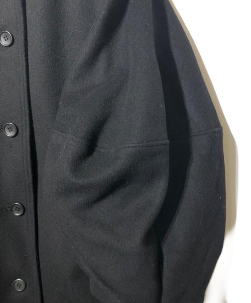 ELLIE（エリー）ELLIE (エリー) ロングボリュームスリーブコート ブラック サイズ:1の古着・服飾アイテム