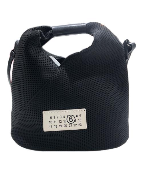 MM6 Maison Margiela（エムエムシックスメゾンマルジェラ）MM6 Maison Margiela (エムエムシックスメゾンマルジェラ) クラシック クロスボディバッグ/ショルダーバッグ ブラックの古着・服飾アイテム