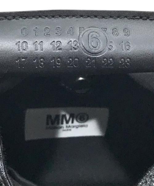 MM6 Maison Margiela（エムエムシックスメゾンマルジェラ）MM6 Maison Margiela (エムエムシックスメゾンマルジェラ) Japanese シンセティックレザー ミニバッグ/ハンドバッグ ブラックの古着・服飾アイテム