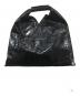 MM6 Maison Margiela（エムエムシックスメゾンマルジェラ）の古着「Japanese シンセティックレザー ミニバッグ/ハンドバッグ」｜ブラック