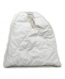 MM6 Maison Margiela（エムエムシックスメゾンマルジェラ）の古着「ジャパニーズトートバッグ/中綿ハンドバッグ」｜ホワイト