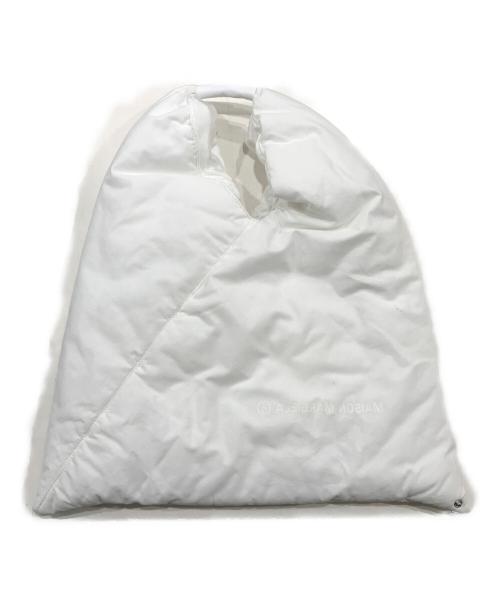 MM6 Maison Margiela（エムエムシックスメゾンマルジェラ）MM6 Maison Margiela (エムエムシックスメゾンマルジェラ) ジャパニーズトートバッグ/中綿ハンドバッグ ホワイトの古着・服飾アイテム
