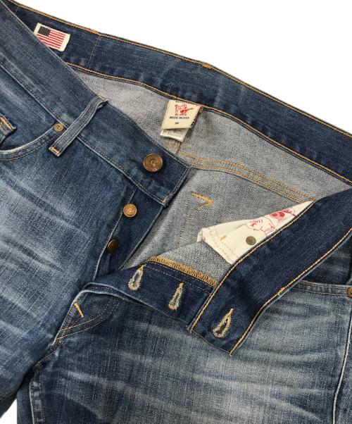 TRUE RELIGION（トゥルー レリジョン）TRUE RELIGION (トゥルー レリジョン) BOBBY デニムパンツ/ストレートデニムパンツ インディゴ サイズ:36の古着・服飾アイテム