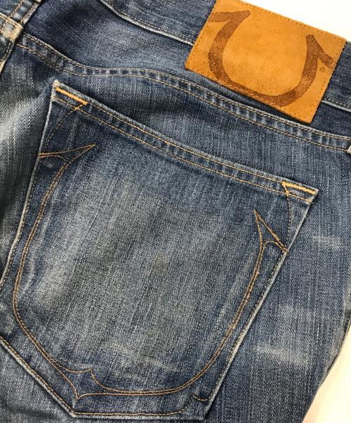 TRUE RELIGION（トゥルー レリジョン）TRUE RELIGION (トゥルー レリジョン) BOBBY デニムパンツ/ストレートデニムパンツ インディゴ サイズ:36の古着・服飾アイテム