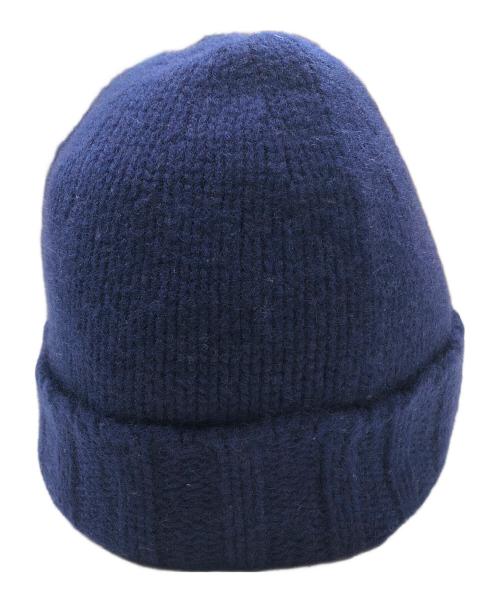 Drumohr（ドルモア）Drumohr (ドルモア) カシミヤビーニー ネイビーの古着・服飾アイテム