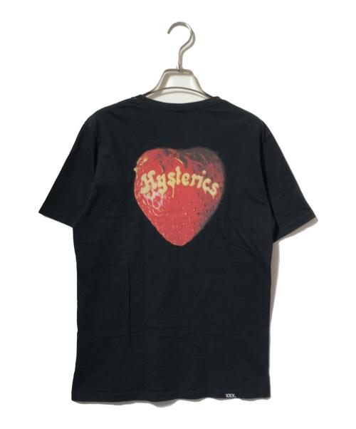 Hysteric Glamour（ヒステリックグラマー）Hysteric Glamour (ヒステリックグラマー) スカルベリーTシャツ ブラック サイズ:Sの古着・服飾アイテム