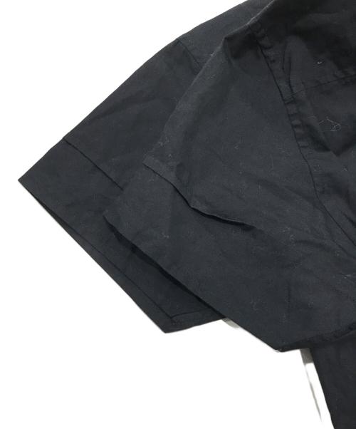 Vivienne Westwood man（ヴィヴィアン ウェストウッド マン）Vivienne Westwood man (ヴィヴィアン ウェストウッド マン) オーブ刺繍ハイネックシャツ/半袖シャツ ブラック サイズ:46の古着・服飾アイテム