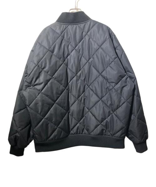 WACKO MARIA（ワコマリア）WACKO MARIA (ワコマリア) Dickies (ディッキーズ) 中綿ジャケット/QUILITING JACKET（キルティング　ジャケット） ブラック サイズ:Lの古着・服飾アイテム