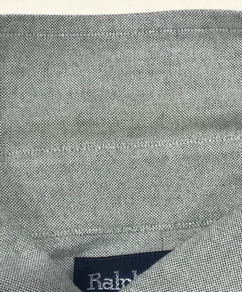 RALPH LAUREN（ラルフローレン）RALPH LAUREN (ラルフローレン) テリア刺繍 BLAKE シャツ ブルー サイズ:Mの古着・服飾アイテム