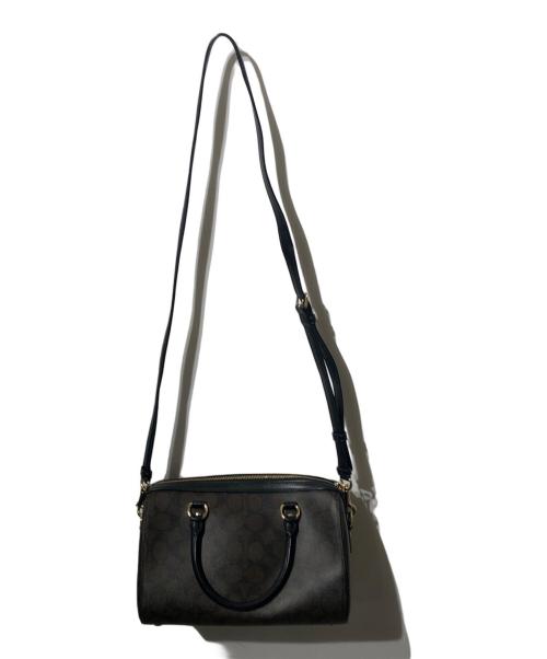 COACH（コーチ）COACH (コーチ) ローアン サッチェル 2wayバッグ ブラウンの古着・服飾アイテム