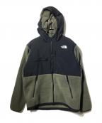 THE NORTH FACEザ ノース フェイス）の古着「DENALI HOODIE デナリフーディージャケット」｜ブラック×カーキ