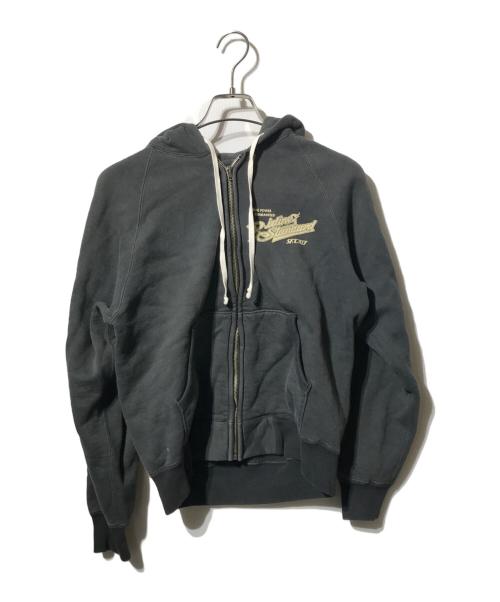 THE FLAT HEAD（ザ・フラットヘッド）THE FLAT HEAD (ザ・フラットヘッド) ジップパーカー グレー サイズ:Mの古着・服飾アイテム