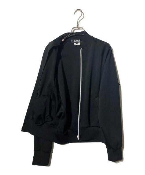 BLACK COMME des GARCONS（ブラックコムデギャルソン）BLACK COMME des GARCONS (ブラックコムデギャルソン) トラックジャケット ブラック サイズ:Sの古着・服飾アイテム