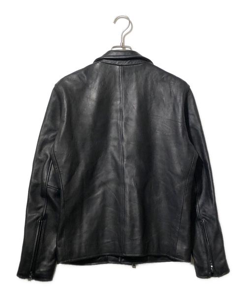 BEAMS Lights（ビームスライト）BEAMS Lights (ビームスライト) シープスキンレザージャケット ブラック サイズ:Sの古着・服飾アイテム
