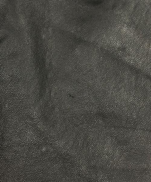 BEAMS Lights（ビームスライト）BEAMS Lights (ビームスライト) シープスキンレザージャケット ブラック サイズ:Sの古着・服飾アイテム