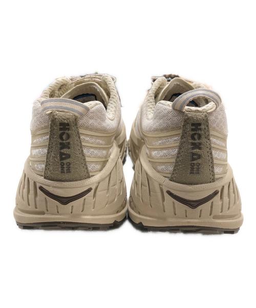 HOKAONEONE（ホカオネオネ）HOKAONEONE (ホカオネオネ) ダッドスニーカー/BONDI9（ボンダイ ナイン） ベージュ サイズ:25.5の古着・服飾アイテム