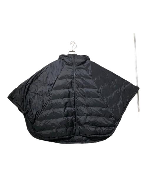 MARMOT（マーモット）Marmot (マーモット) BEAMS (ビームス) 別注ポンチョ/ダウン ブラック サイズ:FREEの古着・服飾アイテム
