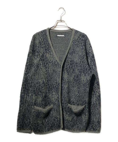 NEIGHBORHOOD（ネイバーフッド）NEIGHBORHOOD (ネイバーフッド) MOHAIR CARDIGAN ブラック サイズ:Mの古着・服飾アイテム