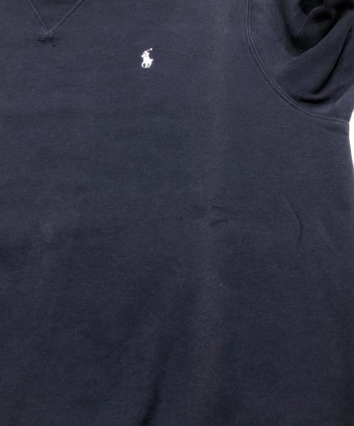POLO RALPH LAUREN（ポロ・ラルフローレン）POLO RALPH LAUREN (ポロ・ラルフローレン) クルーネックスウェット ネイビー サイズ:XLの古着・服飾アイテム