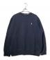 POLO RALPH LAUREN（ポロ・ラルフローレン）の古着「クルーネックスウェット」｜ネイビー