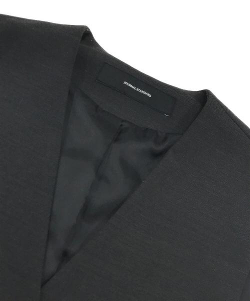 JOURNAL STANDARD（ジャーナルスタンダード）JOURNAL STANDARD (ジャーナルスタンダード) TWソモウVネックベスト ブラック サイズ:Fの古着・服飾アイテム