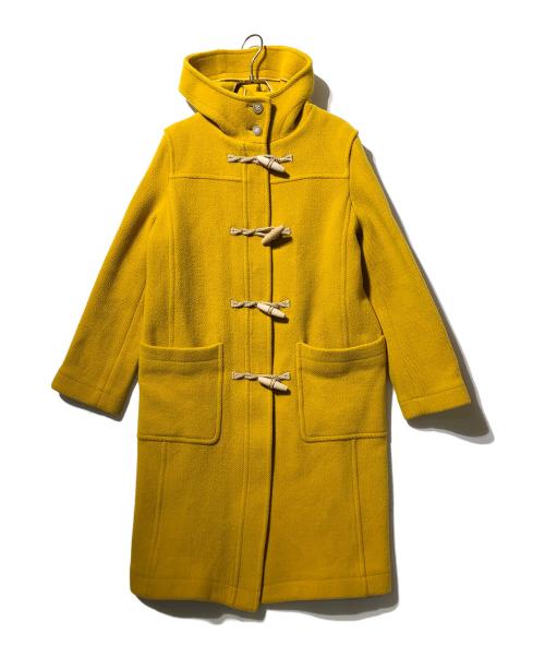 Traditional Weatherwear（トラディショナルウェザーウェア）Traditional Weatherwear (トラディショナルウェザーウェア) ダッフルコート イエロー サイズ:34の古着・服飾アイテム