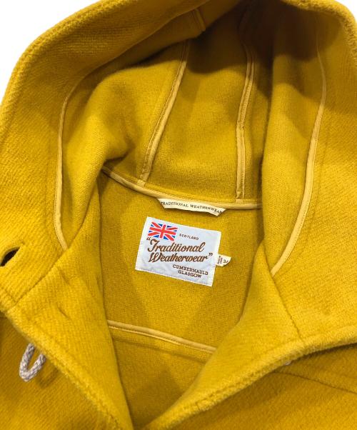 Traditional Weatherwear（トラディショナルウェザーウェア）Traditional Weatherwear (トラディショナルウェザーウェア) ダッフルコート イエロー サイズ:34の古着・服飾アイテム