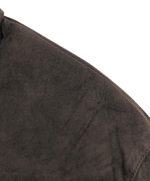 LOEWE（ロエベ）LOEWE (ロエベ) レザージャケット ブラウン サイズ:48の古着・服飾アイテム