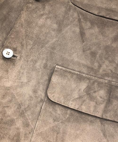 LOEWE（ロエベ）LOEWE (ロエベ) レザージャケット ブラウン サイズ:48の古着・服飾アイテム