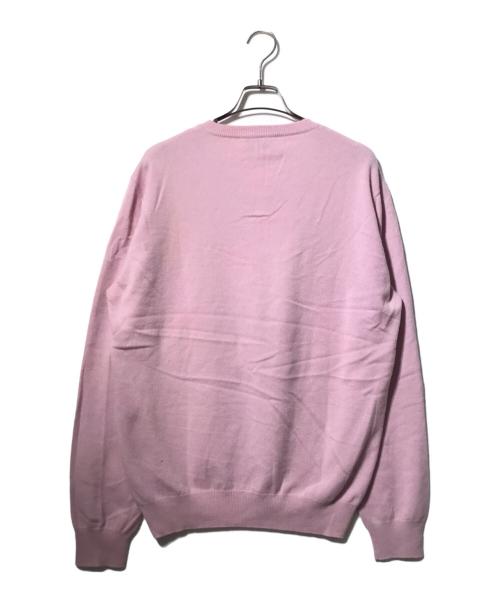 HERMES（エルメス）HERMES (エルメス) カシミヤニット ピンク サイズ:XLの古着・服飾アイテム