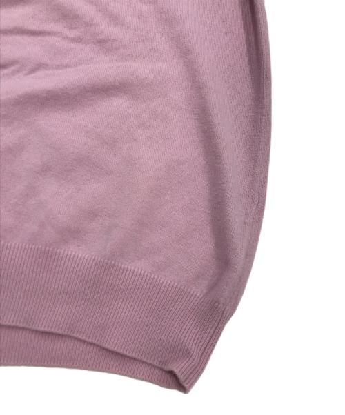 HERMES（エルメス）HERMES (エルメス) カシミヤニット ピンク サイズ:XLの古着・服飾アイテム