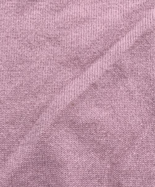 HERMES（エルメス）HERMES (エルメス) カシミヤニット ピンク サイズ:XLの古着・服飾アイテム
