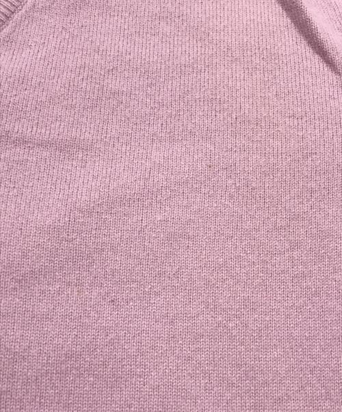 HERMES（エルメス）HERMES (エルメス) カシミヤニット ピンク サイズ:XLの古着・服飾アイテム