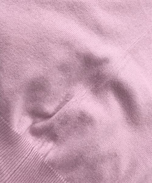 HERMES（エルメス）HERMES (エルメス) カシミヤニット ピンク サイズ:XLの古着・服飾アイテム