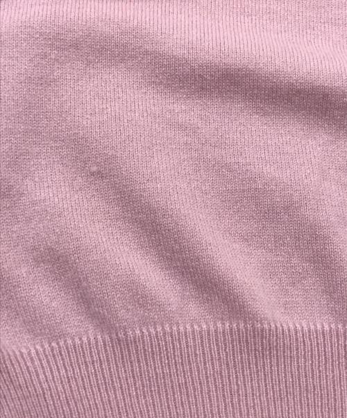 HERMES（エルメス）HERMES (エルメス) カシミヤニット ピンク サイズ:XLの古着・服飾アイテム