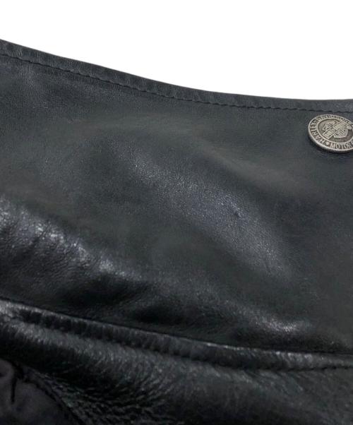 HARLEY-DAVIDSON（ハーレーダビッドソン）HARLEY-DAVIDSON (ハーレーダビッドソン) ダブルライダース/レザージャケット ブラック サイズ:Lの古着・服飾アイテム