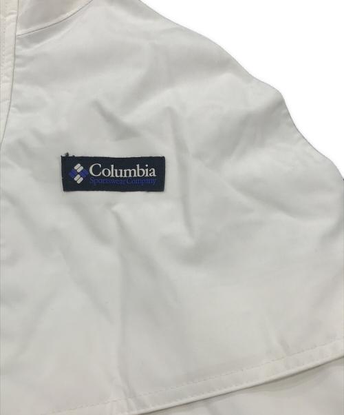 Columbia（コロンビア）Columbia (コロンビア) パウダーケグ II リマスタードインターチェンジナイロンジャケット ブルー×ベージュ サイズ:Sの古着・服飾アイテム