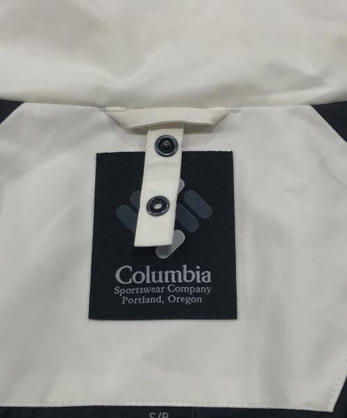 Columbia（コロンビア）Columbia (コロンビア) パウダーケグ II リマスタードインターチェンジナイロンジャケット ブルー×ベージュ サイズ:Sの古着・服飾アイテム