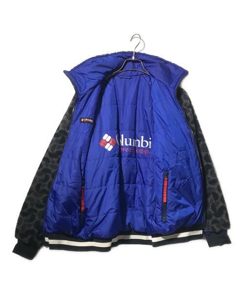 Columbia（コロンビア）Columbia (コロンビア) パウダーケグ II リマスタードインターチェンジナイロンジャケット ブルー×ベージュ サイズ:Sの古着・服飾アイテム