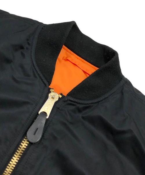 AVIREX（アヴィレックス）AVIREX (アヴィレックス) リバーシブル フライトジャケット/MA-1 ブラック サイズ:Mの古着・服飾アイテム