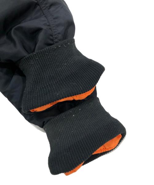 AVIREX（アヴィレックス）AVIREX (アヴィレックス) リバーシブル フライトジャケット/MA-1 ブラック サイズ:Mの古着・服飾アイテム