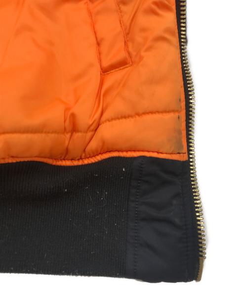 AVIREX（アヴィレックス）AVIREX (アヴィレックス) リバーシブル フライトジャケット/MA-1 ブラック サイズ:Mの古着・服飾アイテム